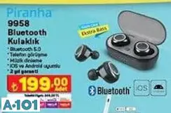 PİRANHA BLUETOOTH KULAKLIK PİRANHA BLUETOOTH KULAKLIK
